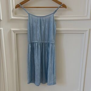 H&M Shimmering Blue Kids Dress